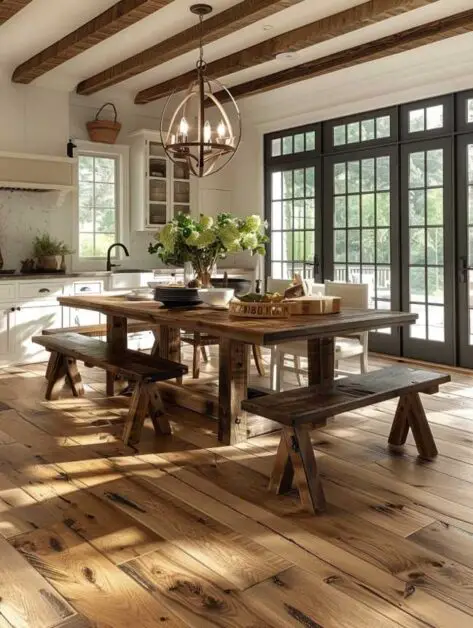 38 Top Dining Room Flooring Ideas in 2024