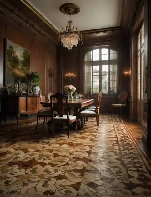 38 Top Dining Room Flooring Ideas in 2024