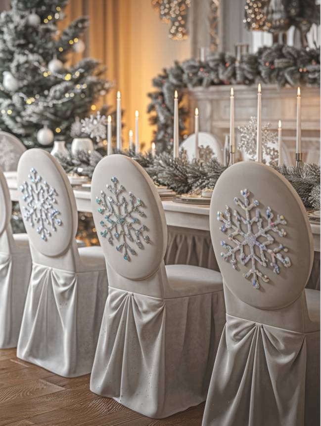 DIY Christmas Chair Decoration Ideas