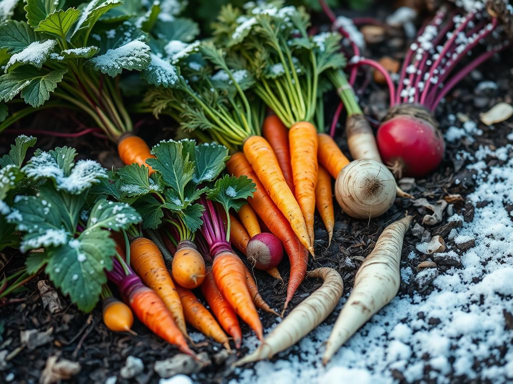 Root vegetables for winter gardens Root vegetables for winter gardens