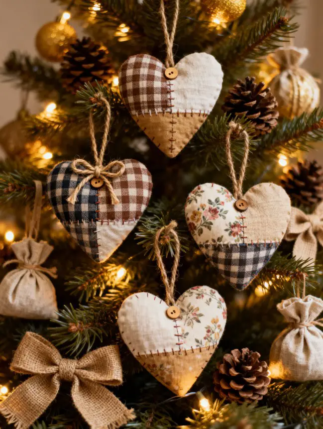 Traditional Farmhouse Christmas Tree Decor Ideas