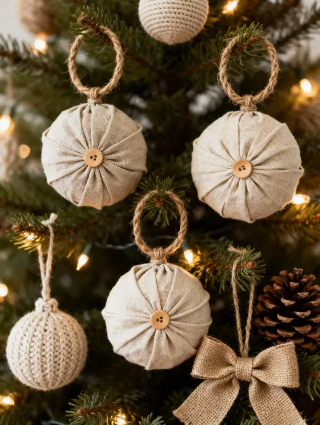 Traditional Farmhouse Christmas Tree Decor Ideas