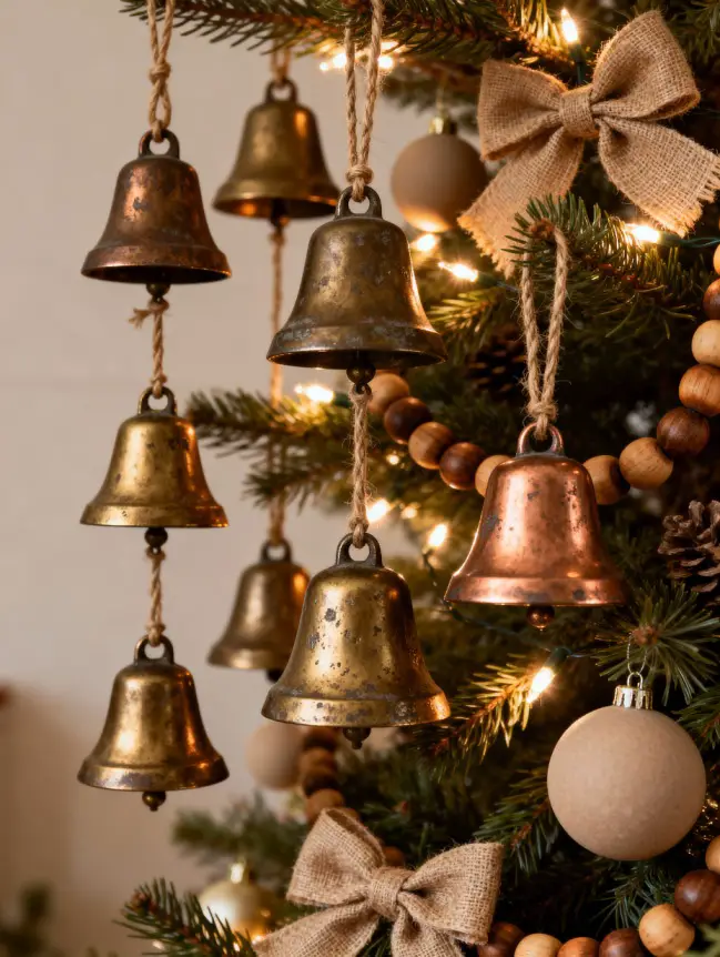 Traditional Farmhouse Christmas Tree Decor Ideas