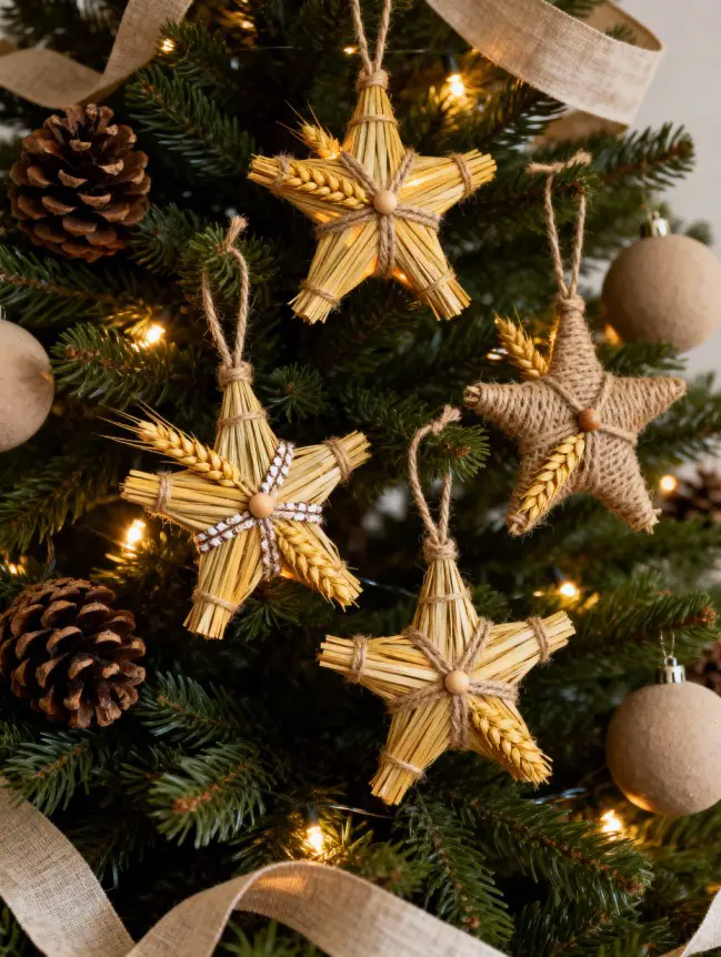 Traditional Farmhouse Christmas Tree Decor Ideas