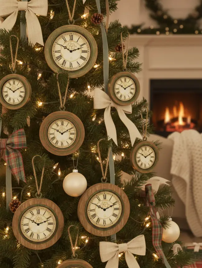 Traditional Farmhouse Christmas Tree Decor Ideas