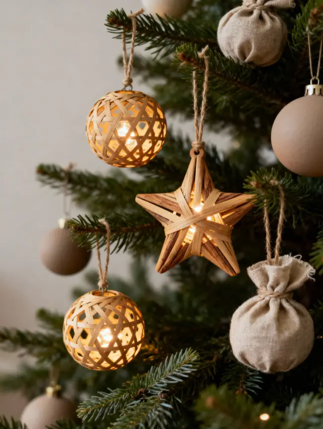 Traditional Farmhouse Christmas Tree Decor Ideas