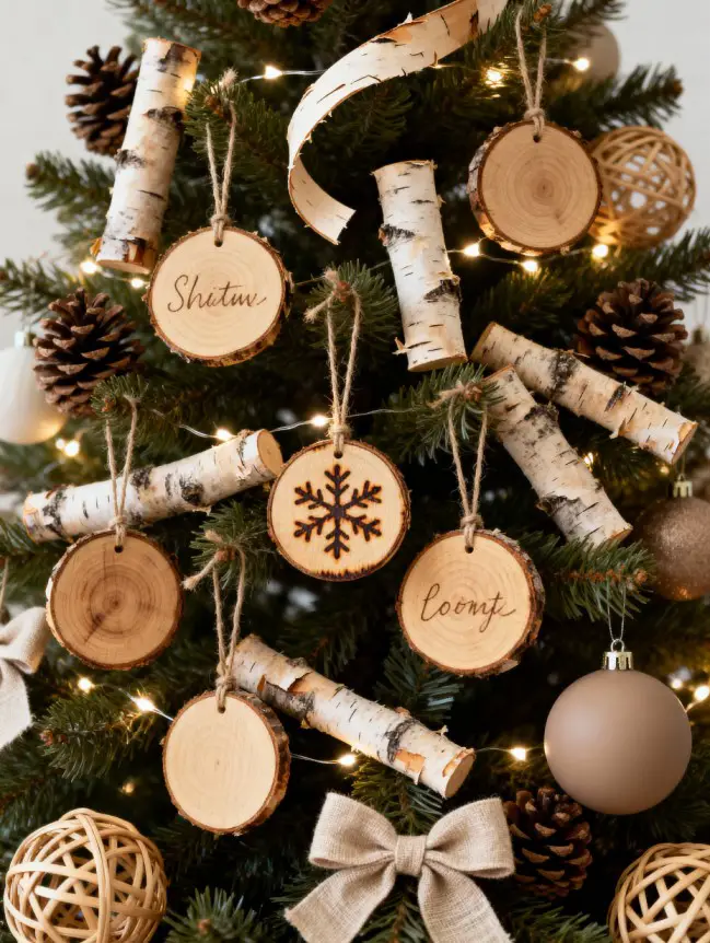 Traditional Farmhouse Christmas Tree Decor Ideas