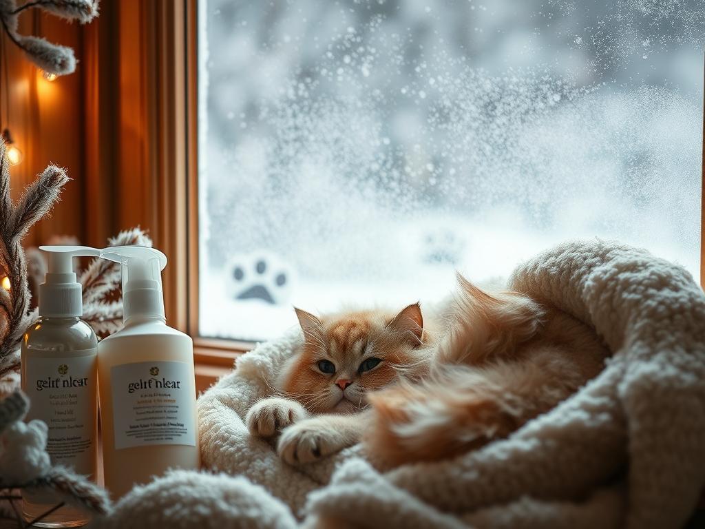 Winter Skincare Tips for Cats with Dry Skin