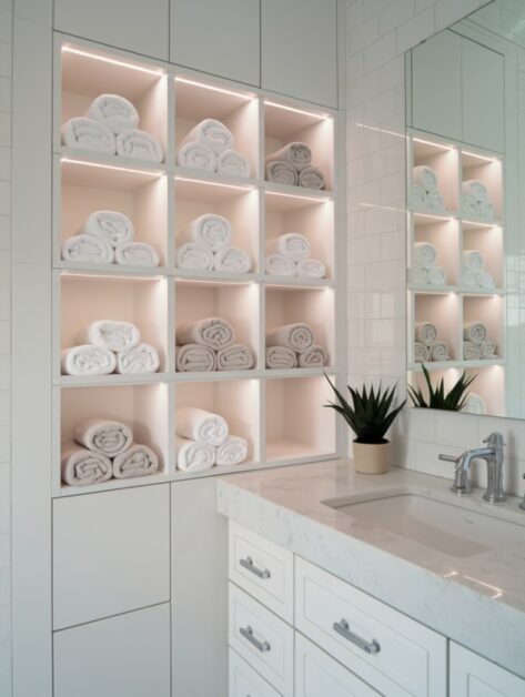 Top 30 Bathroom Towel Hanging Ideas for Stylish Spaces