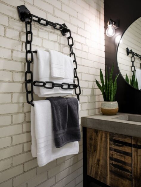 Top 30 Bathroom Towel Hanging Ideas for Stylish Spaces