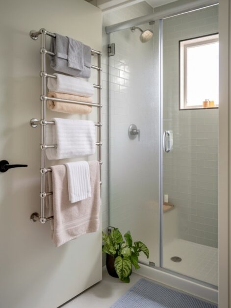 Top 30 Bathroom Towel Hanging Ideas for Stylish Spaces