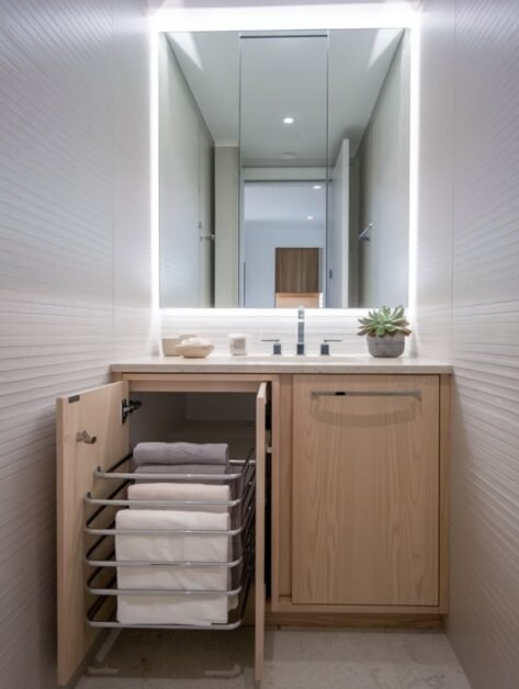 Top 30 Bathroom Towel Hanging Ideas for Stylish Spaces