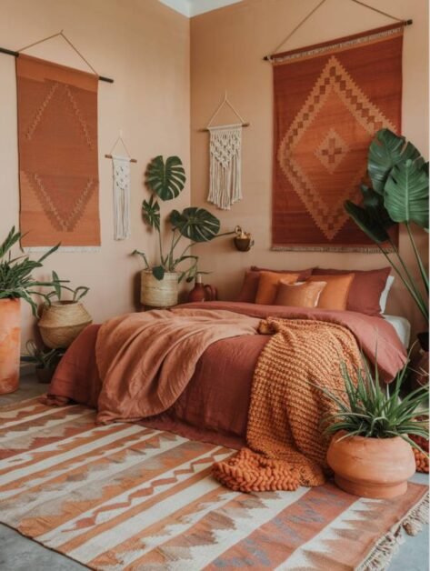 25 Stylish Boho Bedroom with Plants Ideas You’ll Love!