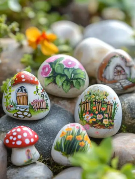 18 Rock Painting Ideas for Your Veggie Garden: Creative Tips