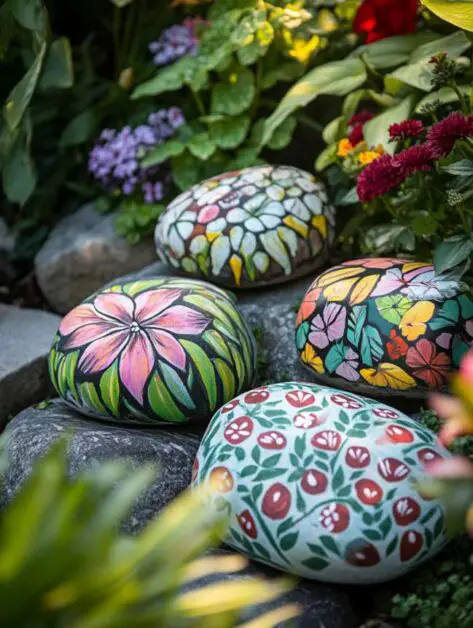 18 Rock Painting Ideas for Your Veggie Garden: Creative Tips