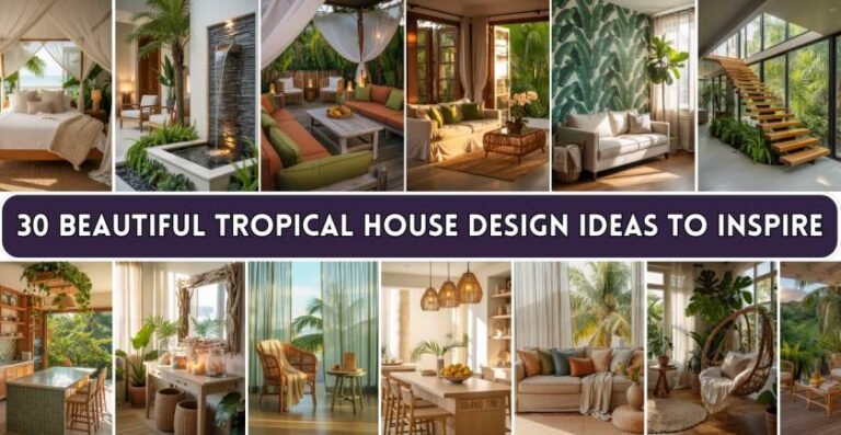 30 Beautiful Tropical House Design Ideas to Inspire