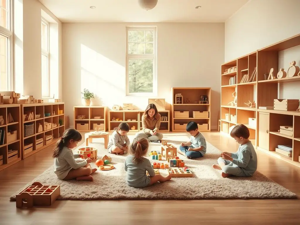Montessori educational approach