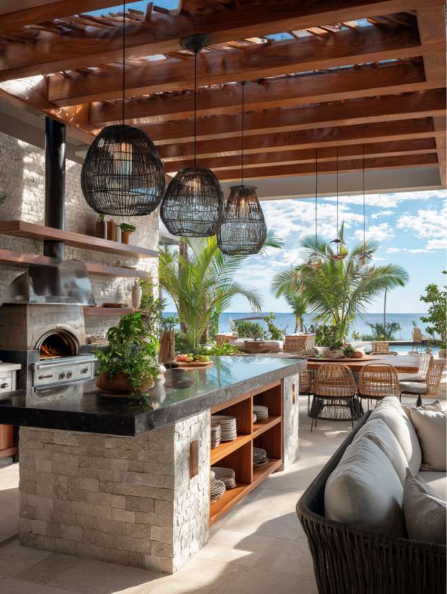 modern beach mansion house design