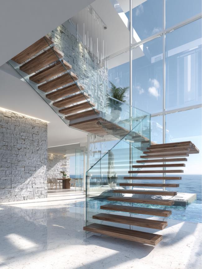 modern beach mansion house design