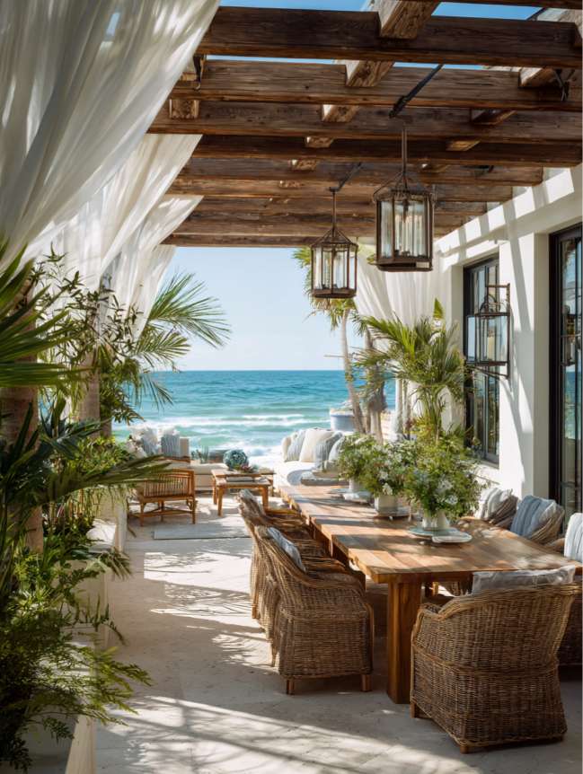 modern beach mansion house design