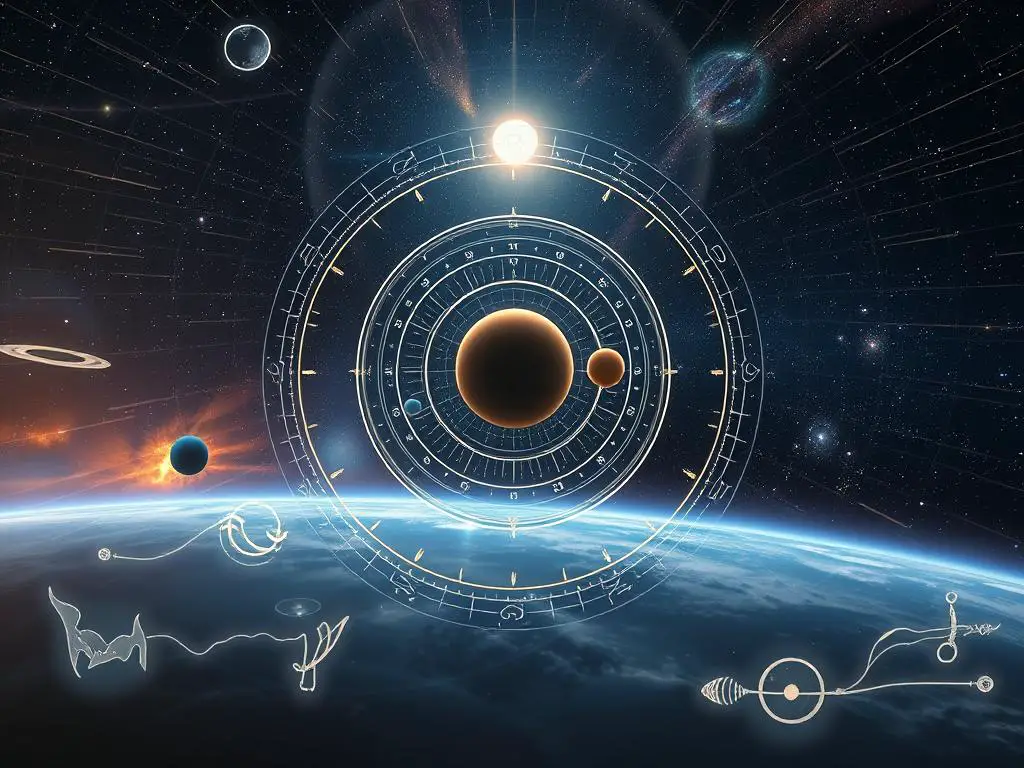 planetary alignment manifestation chart