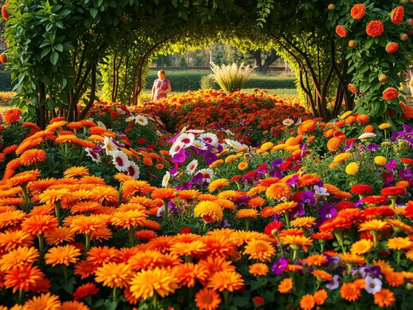Edible Fall Flower Garden