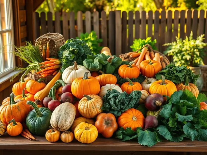 Heirloom Vegetables for Fall Garden