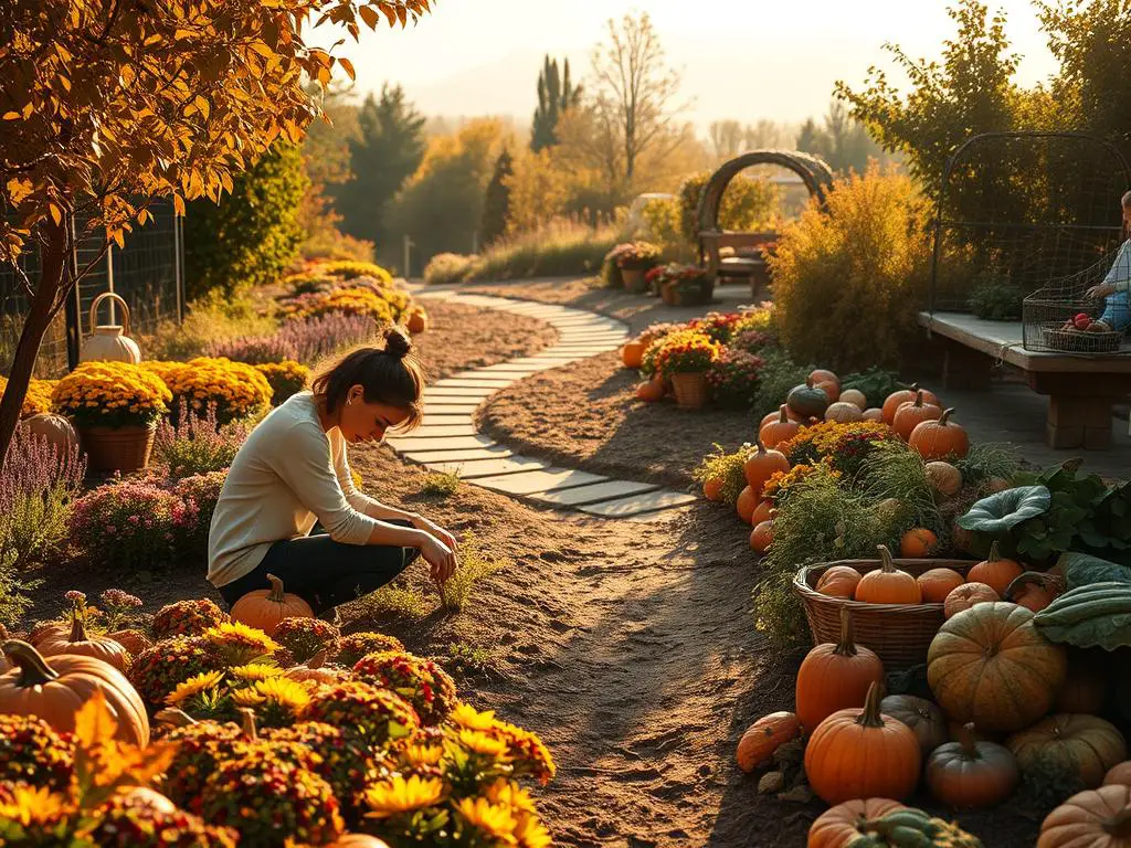 fall garden activities for emotional wellness