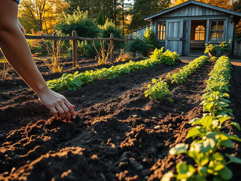 fall garden therapy ideas soil preparation