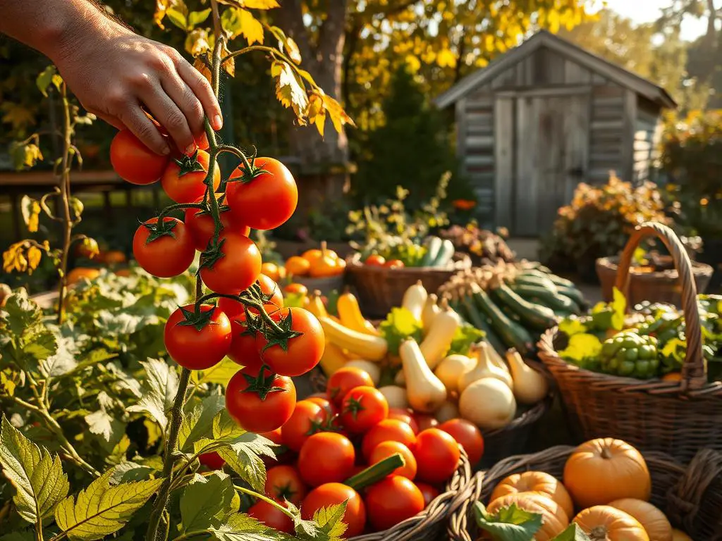 harvesting fall garden vegetables harvesting fall garden vegetables