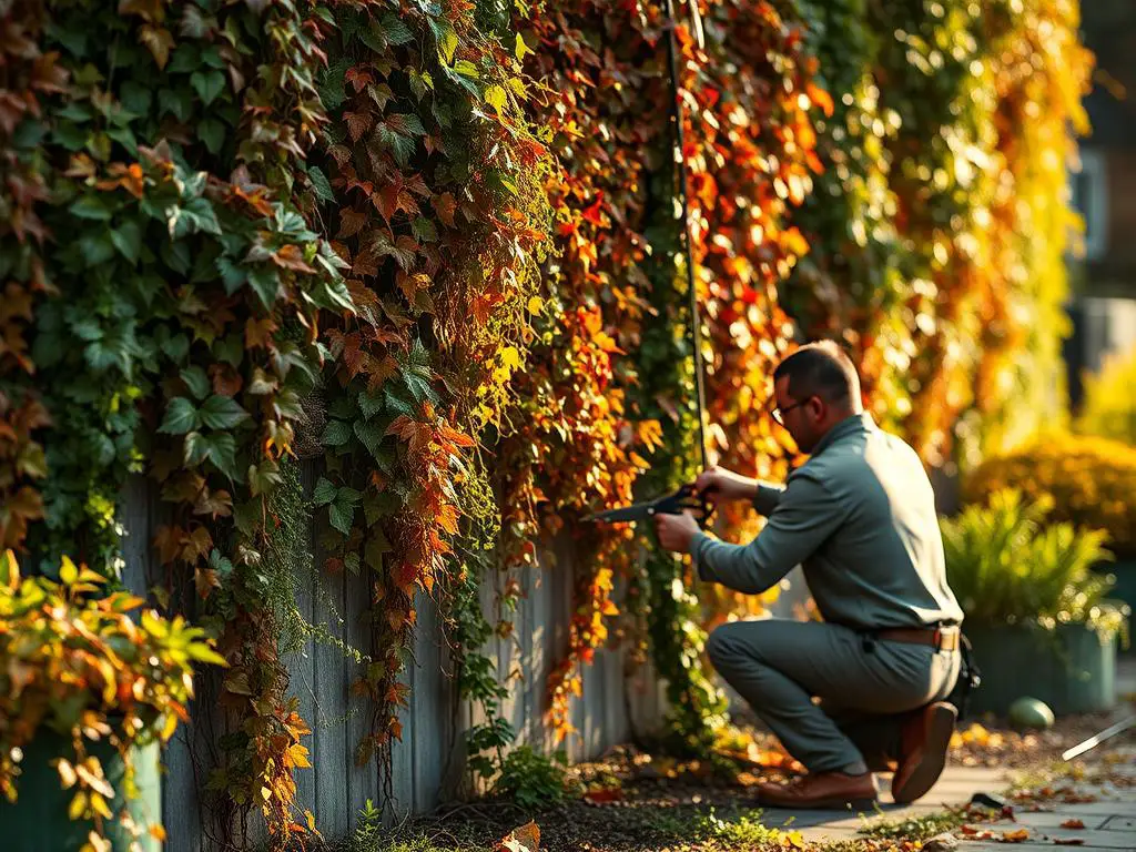 seasonal vertical garden maintenance