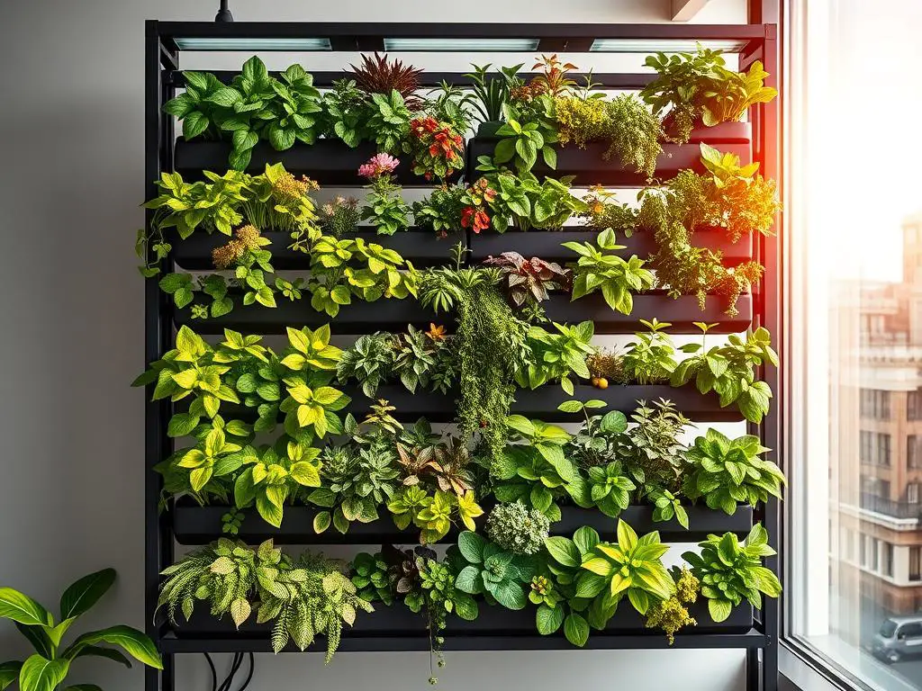 seasonal vertical garden technology systems