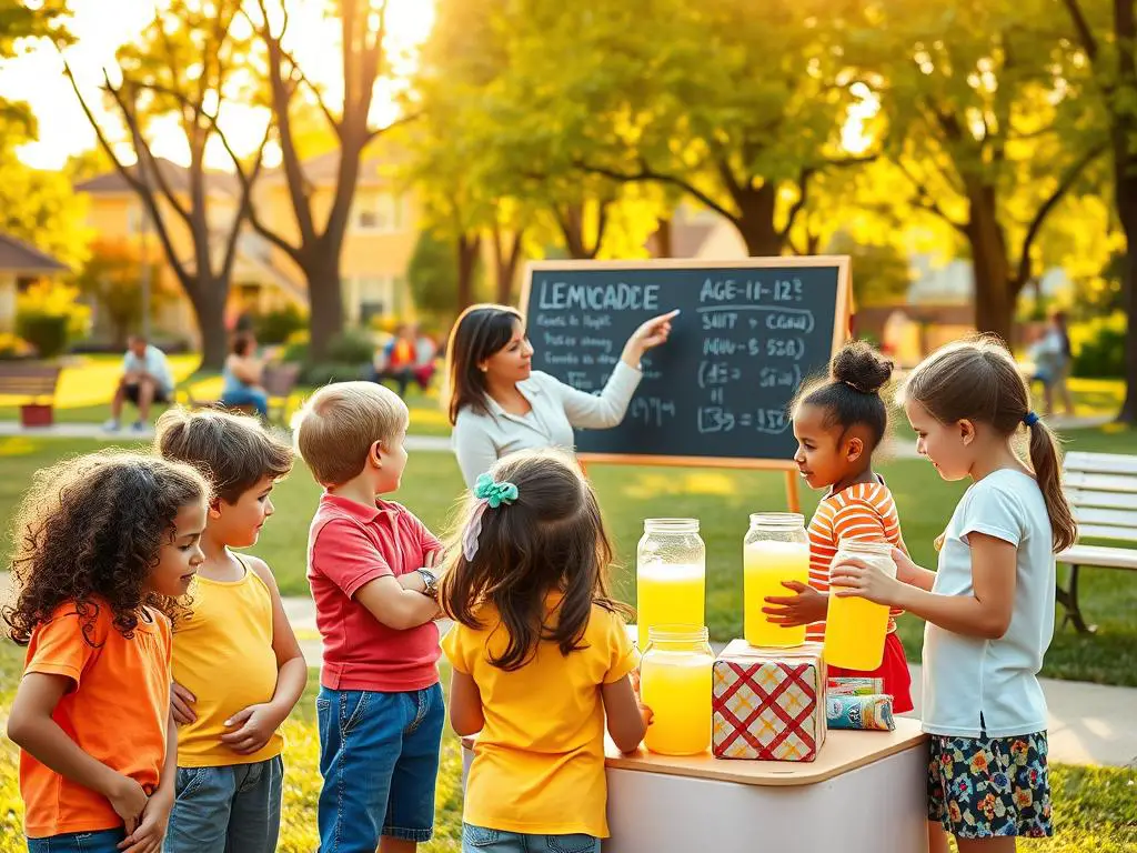 teaching children money management through entrepreneurship