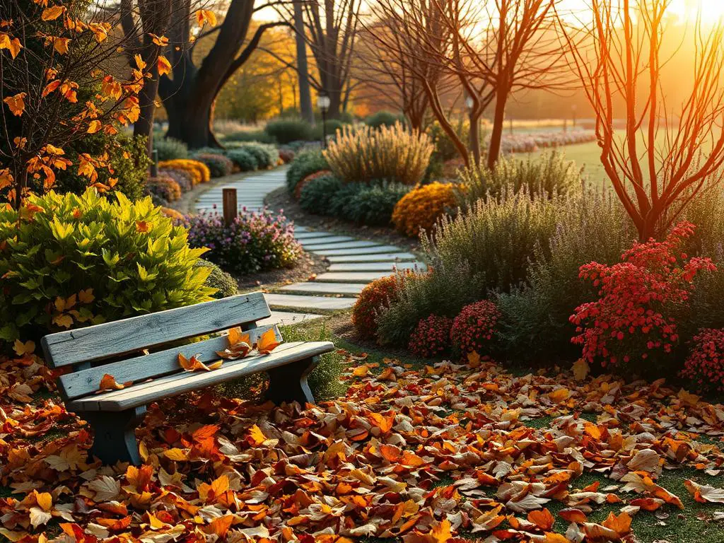 therapeutic fall gardening seasonal transitions