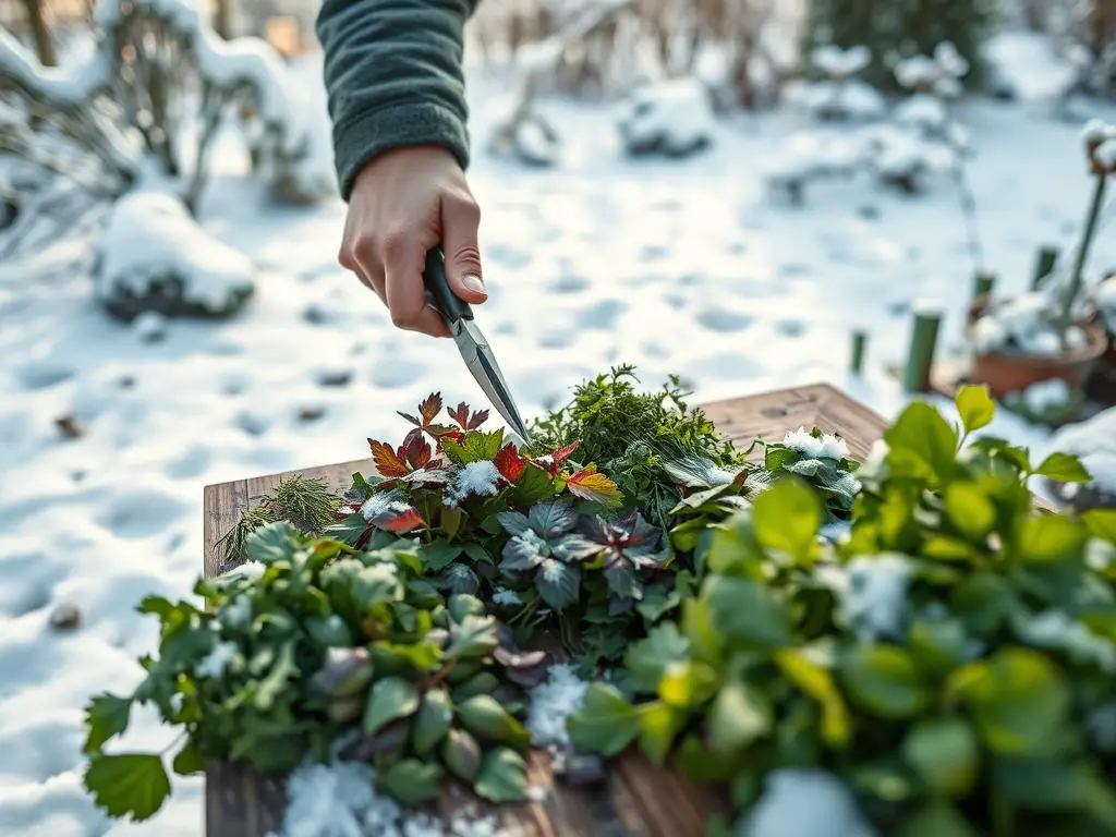 winter herb harvesting techniques winter herb harvesting techniques