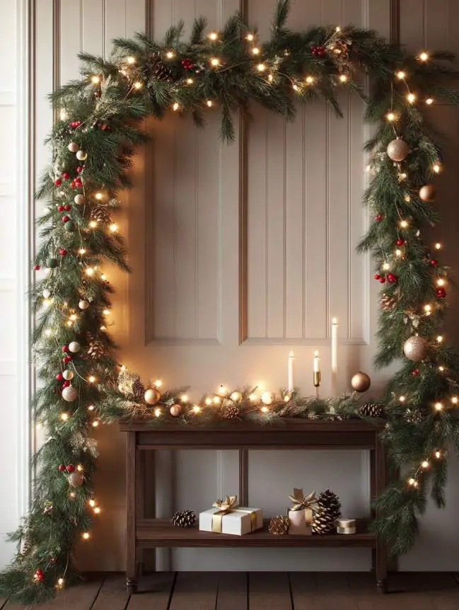 DIY Large Wall Christmas Decoration Ideas