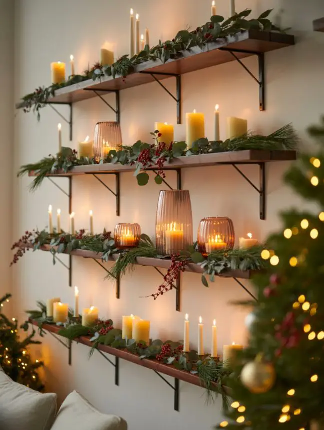 DIY Large Wall Christmas Decoration Ideas