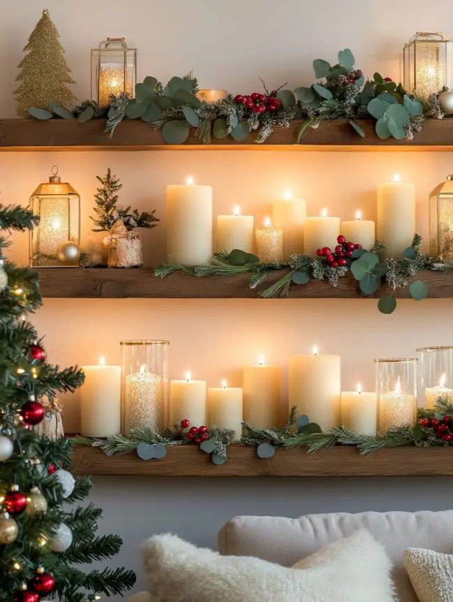 DIY Large Wall Christmas Decoration Ideas