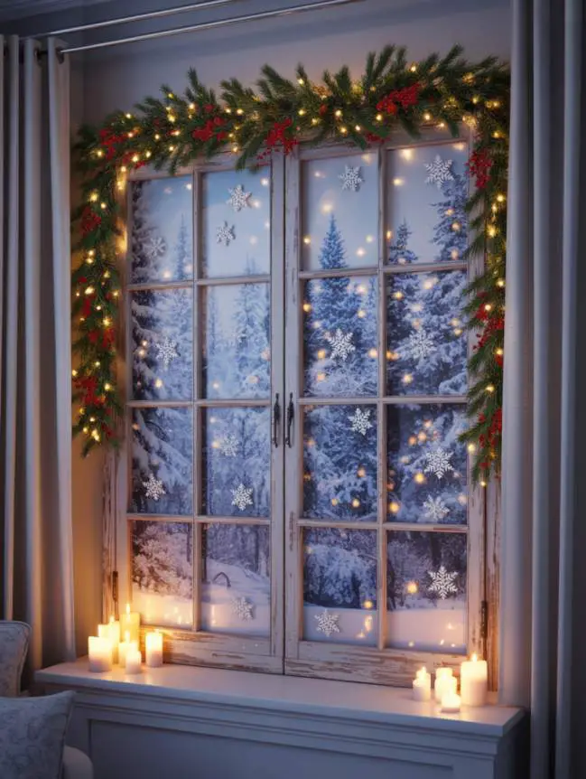 DIY Large Wall Christmas Decoration Ideas