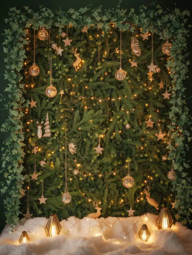 DIY Large Wall Christmas Decoration Ideas