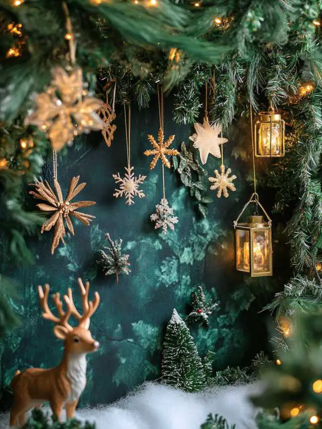 DIY Large Wall Christmas Decoration Ideas