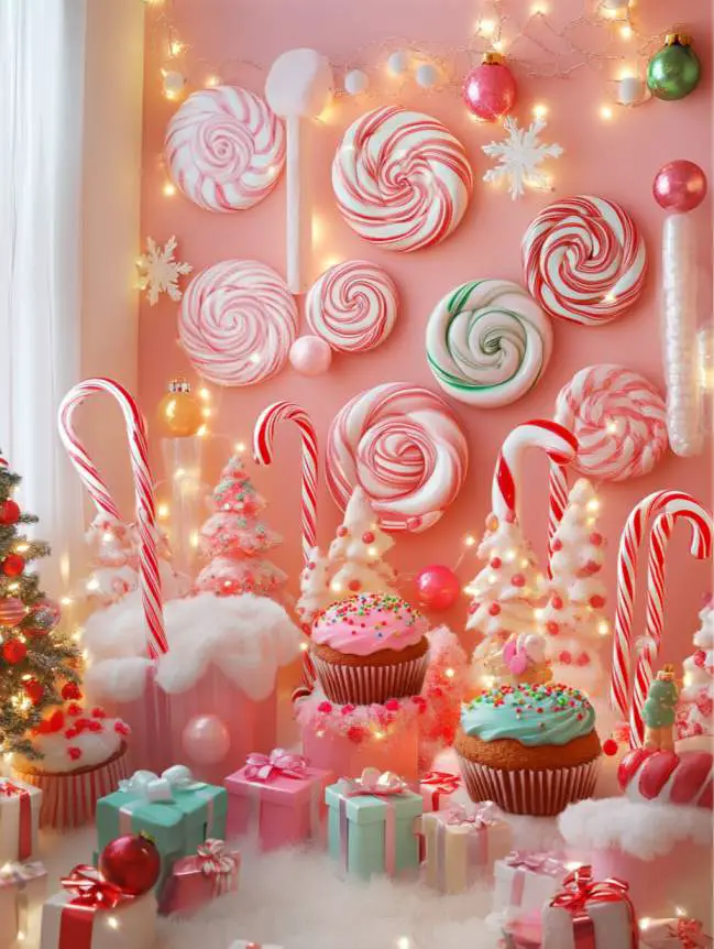 DIY Large Wall Christmas Decoration Ideas