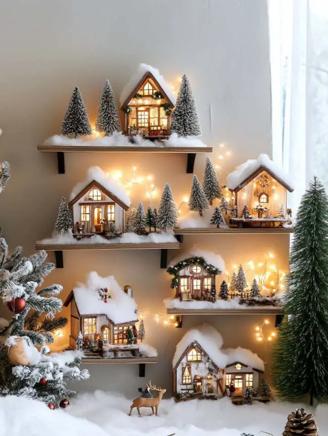 DIY Large Wall Christmas Decoration Ideas