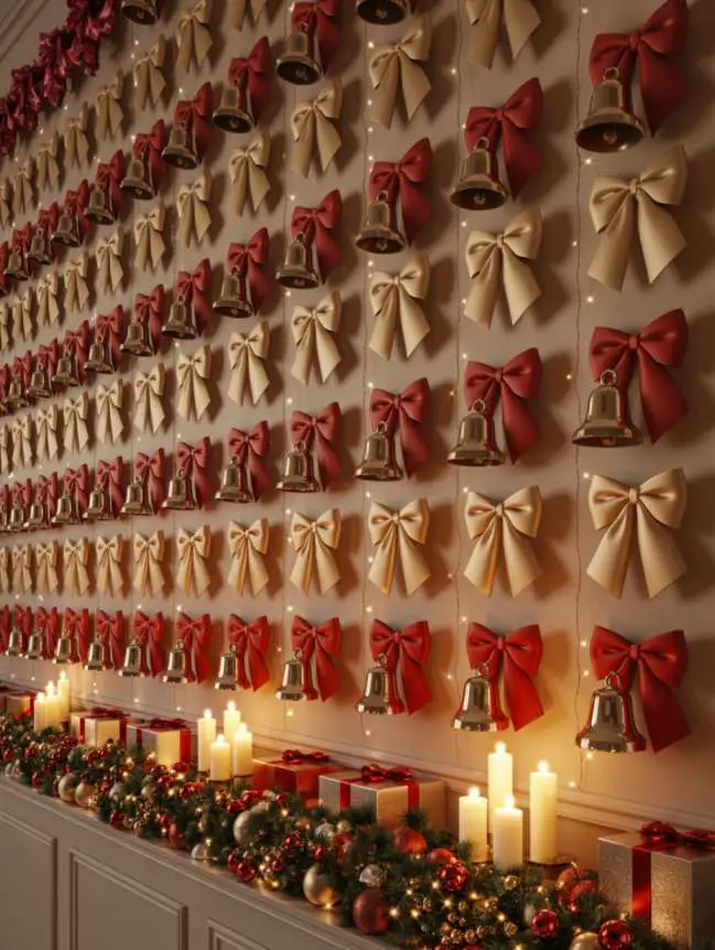 DIY Large Wall Christmas Decoration Ideas