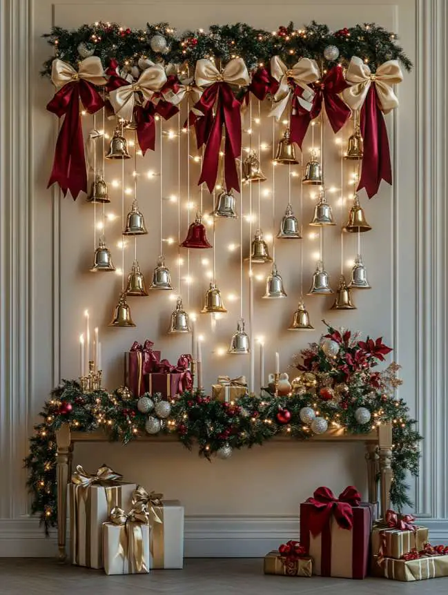 DIY Large Wall Christmas Decoration Ideas