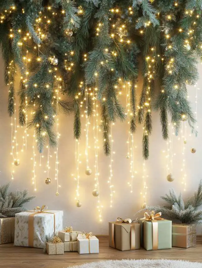DIY Large Wall Christmas Decoration Ideas