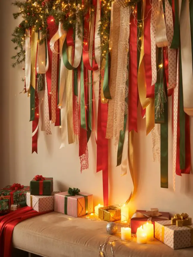 DIY Large Wall Christmas Decoration Ideas
