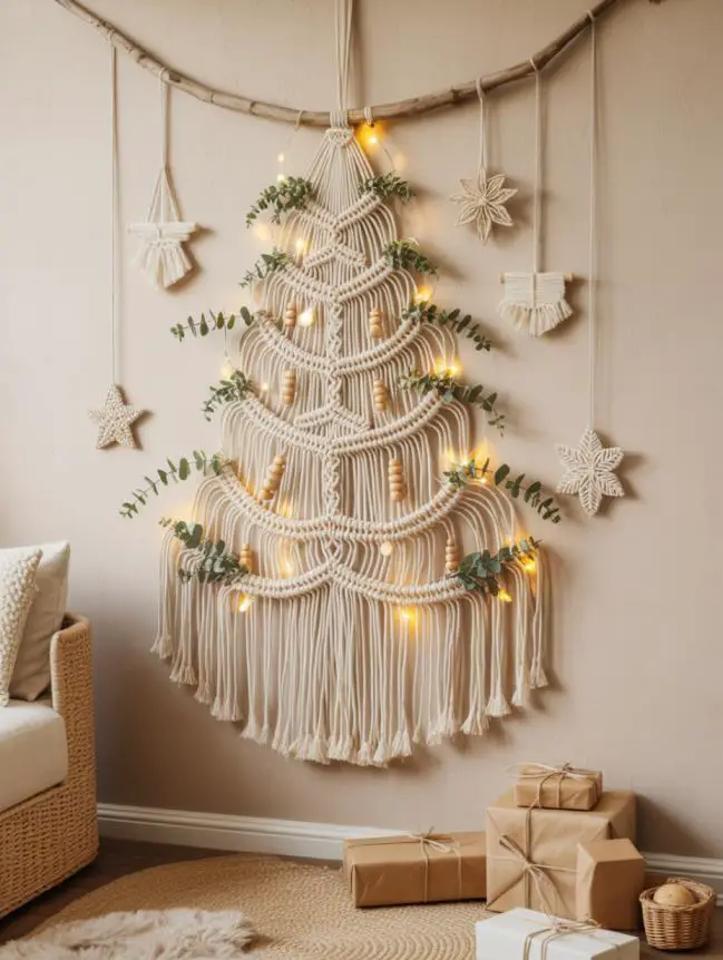 DIY Large Wall Christmas Decoration Ideas