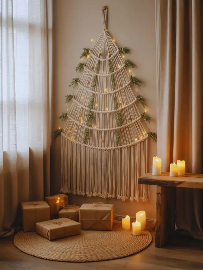 DIY Large Wall Christmas Decoration Ideas