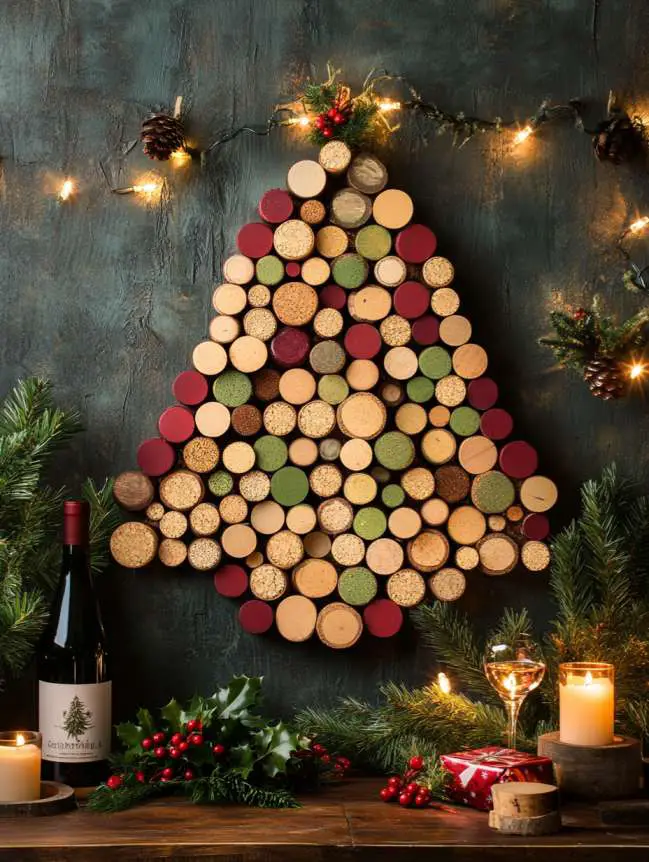DIY Large Wall Christmas Decoration Ideas